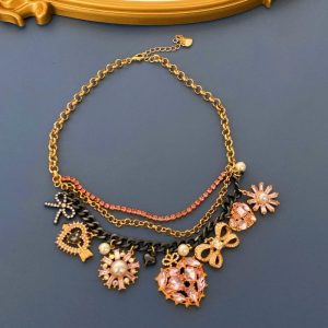 Jewelry | Womens The Best Charms Necklace Accessories Gold