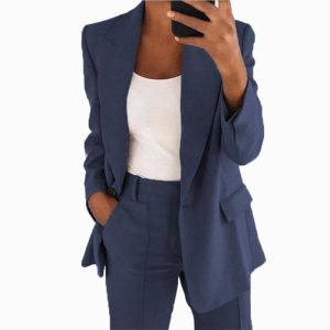 Matching Sets | Womens Brittany Blazer Set Clothing Hunter