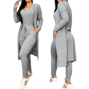 Matching Sets | Womens Calm N Cozy 3 Piece Pant Set Clothing Matching Sets