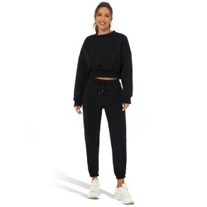 Matching Sets | Womens Chill Mami Sweater Set Clothing Black