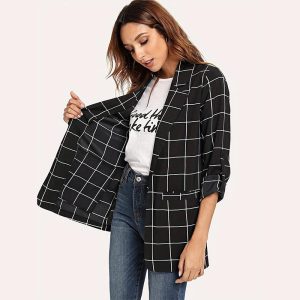 Matching Sets | Womens Office Sweetheart Blazer Set Clothing Black