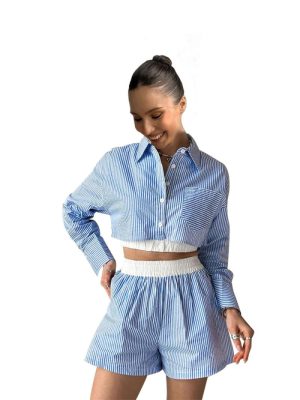 Matching Sets | Womens Oh Canada Denim Pant Set Clothing Matching Sets