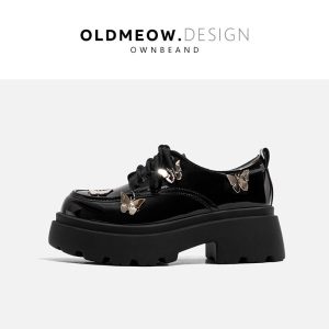 Platforms | Womens Marley Butterfly Platform Loafers Platforms Black