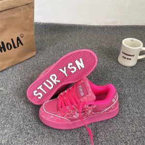 Sneakers | Womens Butterfly Effect Sneakers Shoes Pink