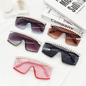 Sunglasses | Womens Bedazzle Baddie Sunglasses Accessories Pink